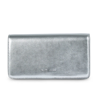 Handbags Tony Bianco Mags Silver Nappa Metallic