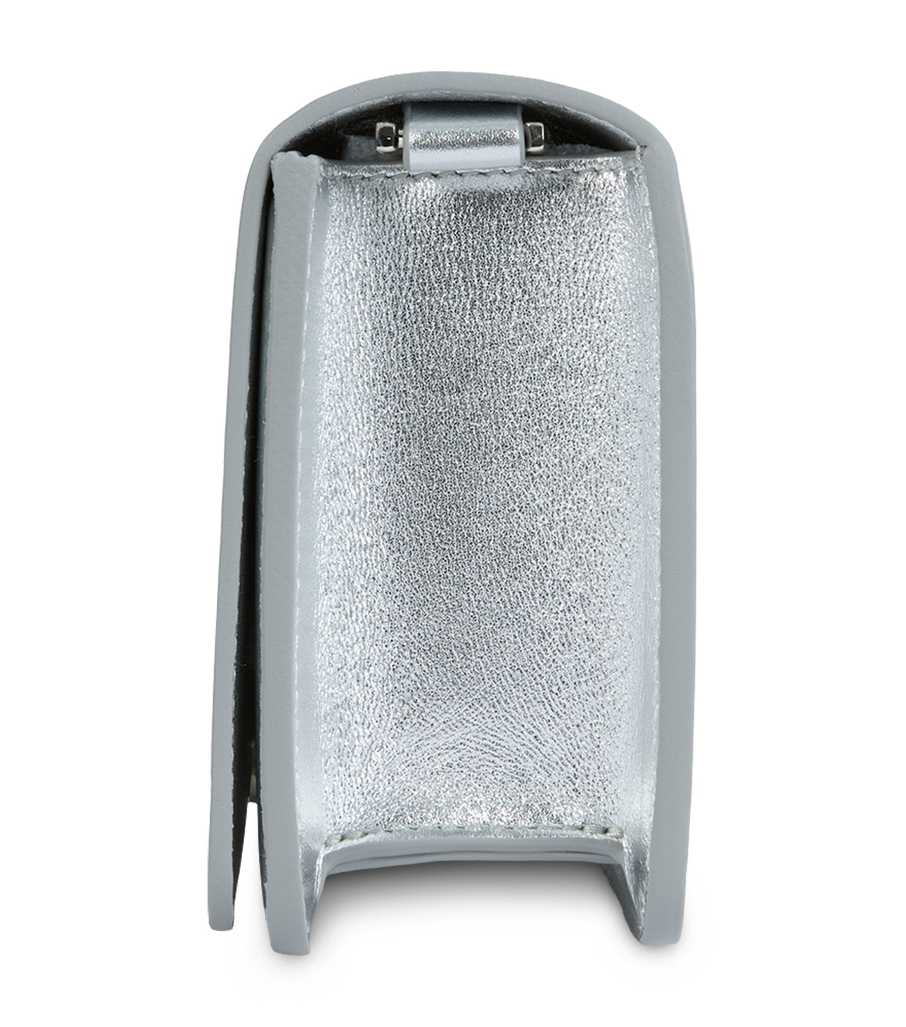 Handbags Tony Bianco Mags Silver Nappa Metallic