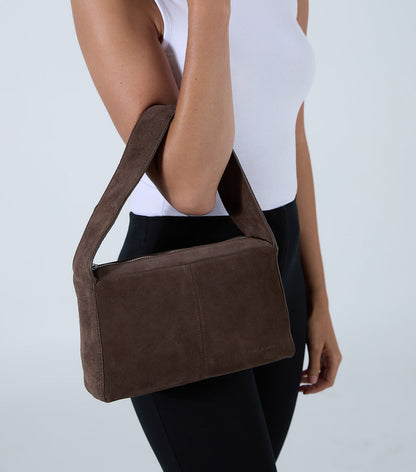 Handbags Tony Bianco Zoey Espresso Suede