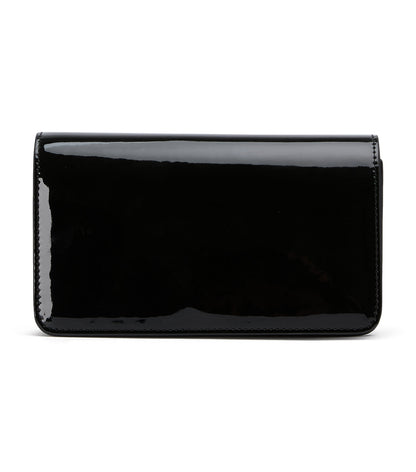 Handbags Tony Bianco Mags Black Patent Shoulder Bag