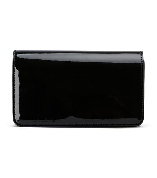 Handbags Tony Bianco Mags Black Patent Shoulder Bag
