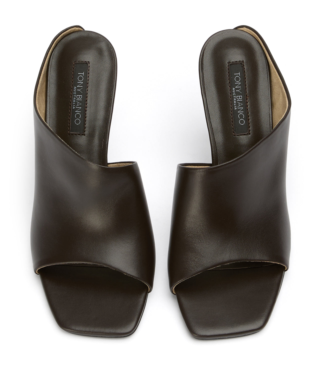Sale Tony Bianco Model Chocolate Nappa