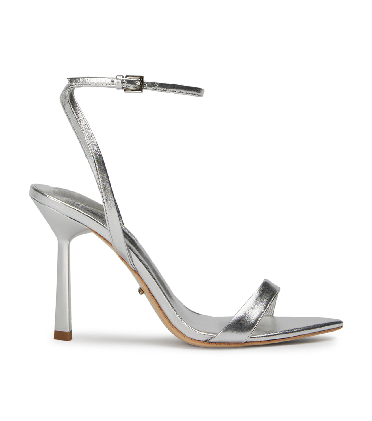 Sale Tony Bianco Milos Silver Nappa Metallic Heels