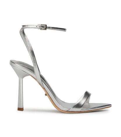 Sale Tony Bianco Milos Silver Nappa Metallic Heels