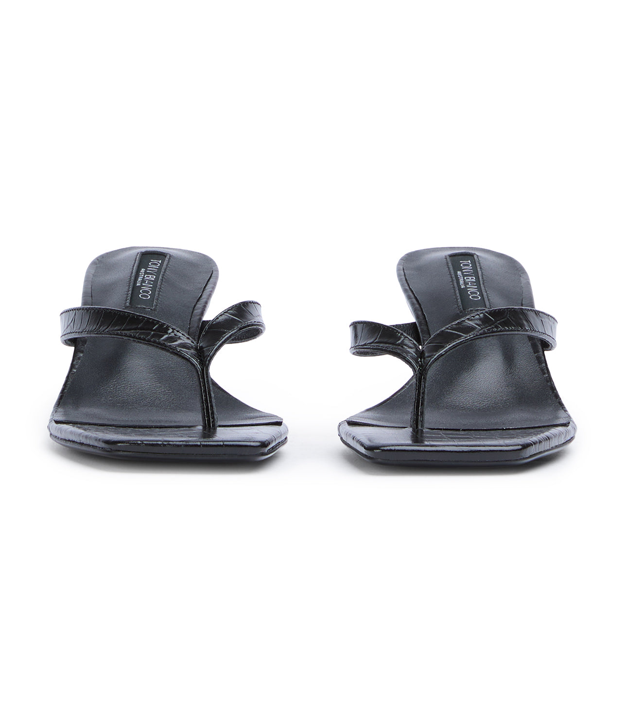 Sale|Heels|New Arrivals Tony Bianco Topaz Black Croc