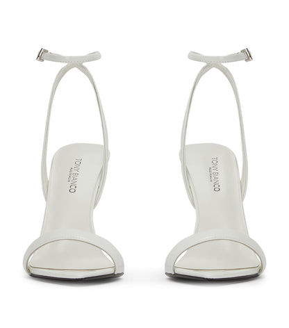 Sale Tony Bianco Milos White Hi Shine Heels