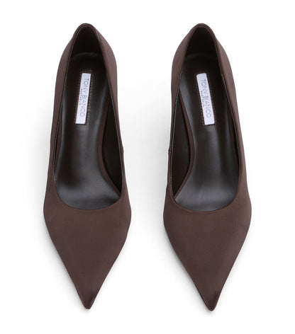 Sale Tony Bianco Chloe Choc Satin