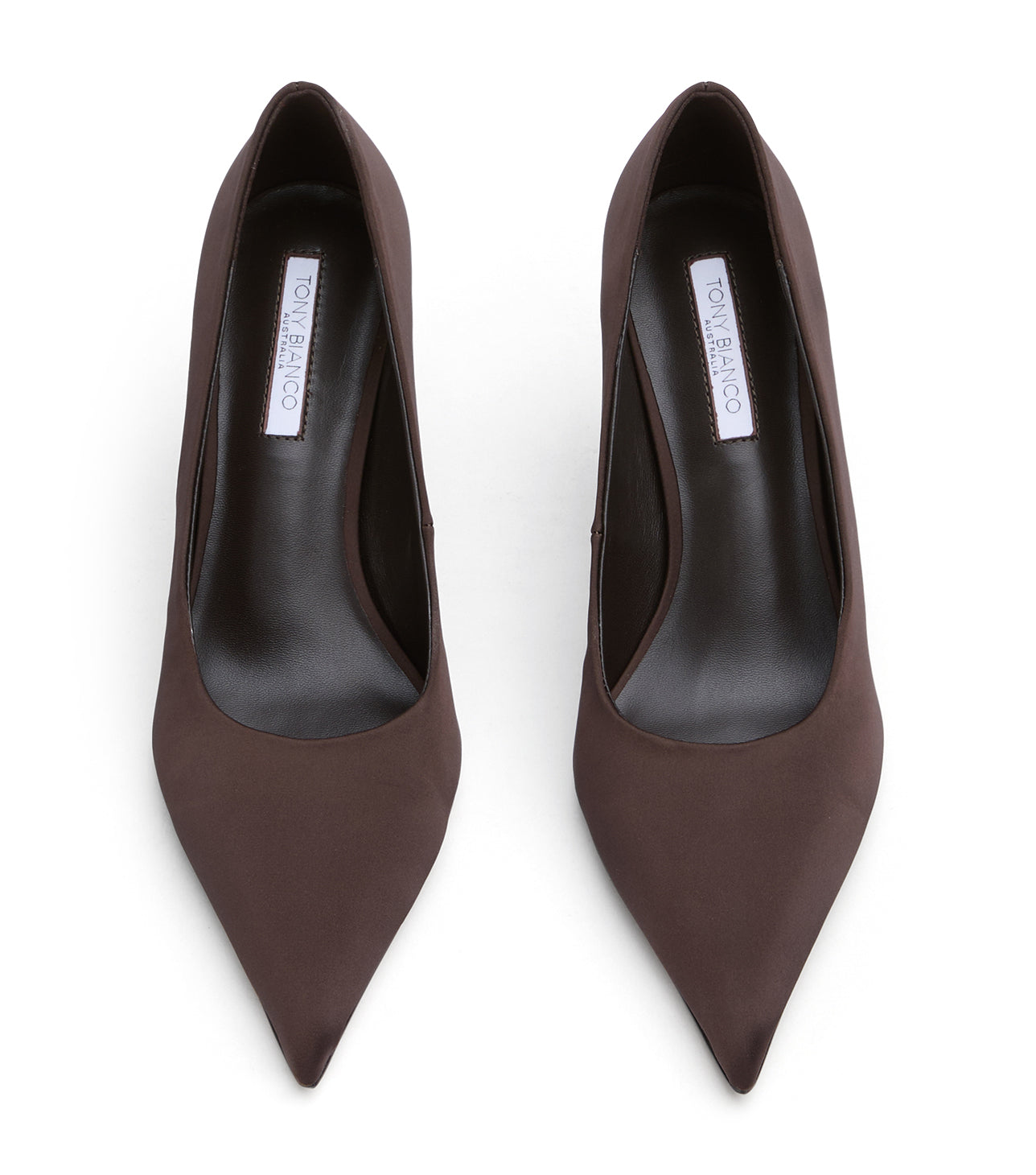 Sale Tony Bianco Chloe Choc Satin