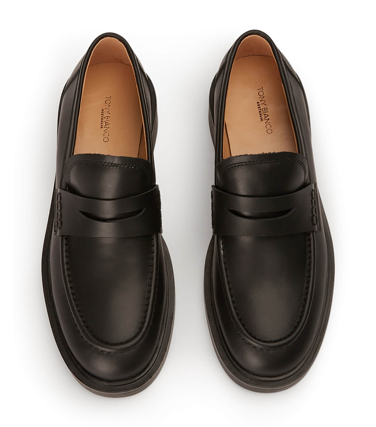 New Arrivals Tony Bianco Cherish Black Turin Flats