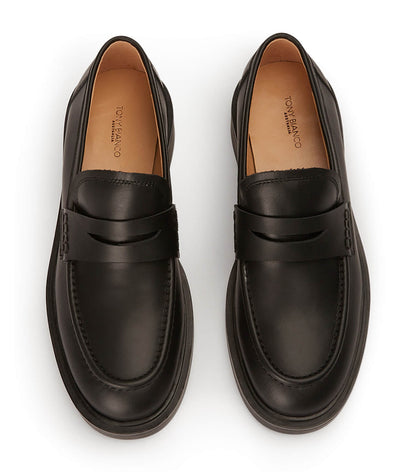 New Arrivals Tony Bianco Cherish Black Turin Flats