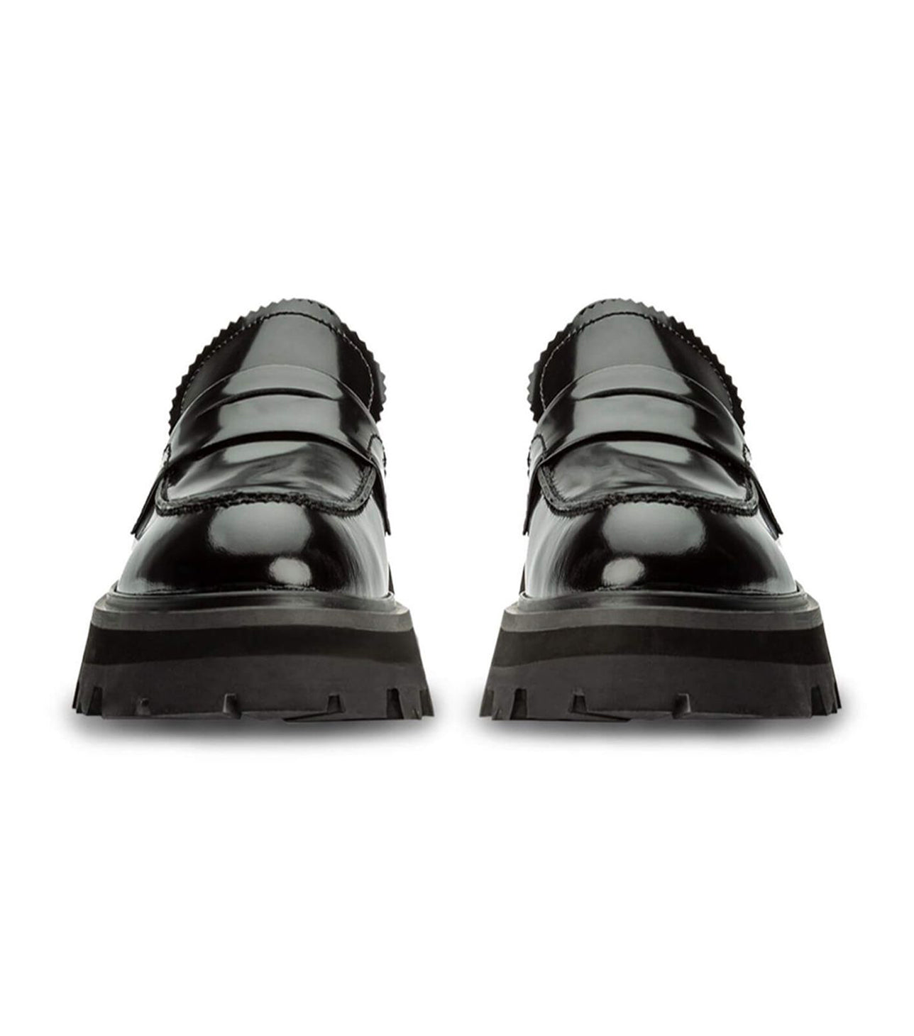 New Arrivals Tony Bianco Axell Black Hi Shine Casual Shoes