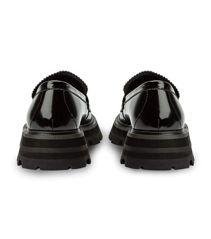 New Arrivals Tony Bianco Axell Black Hi Shine Casual Shoes