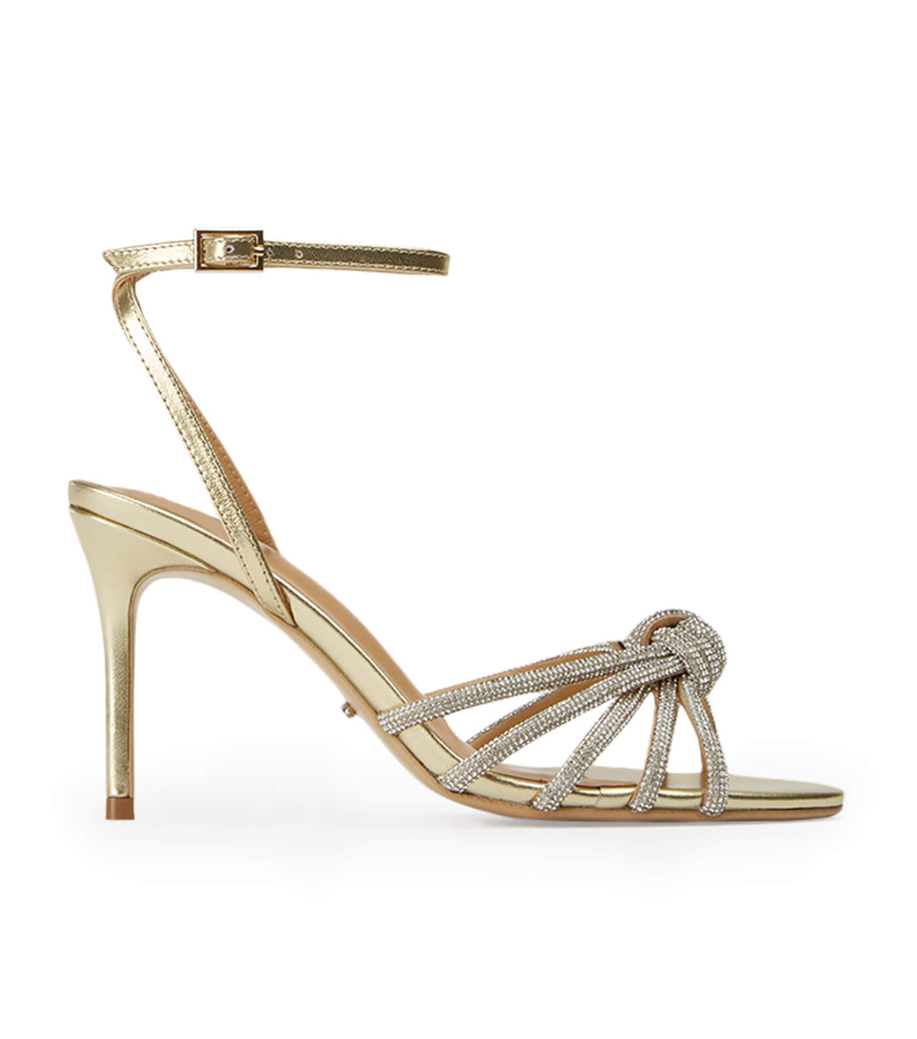 New Arrivals|Heels Tony Bianco Helena Gold Nappa Metallic Heels