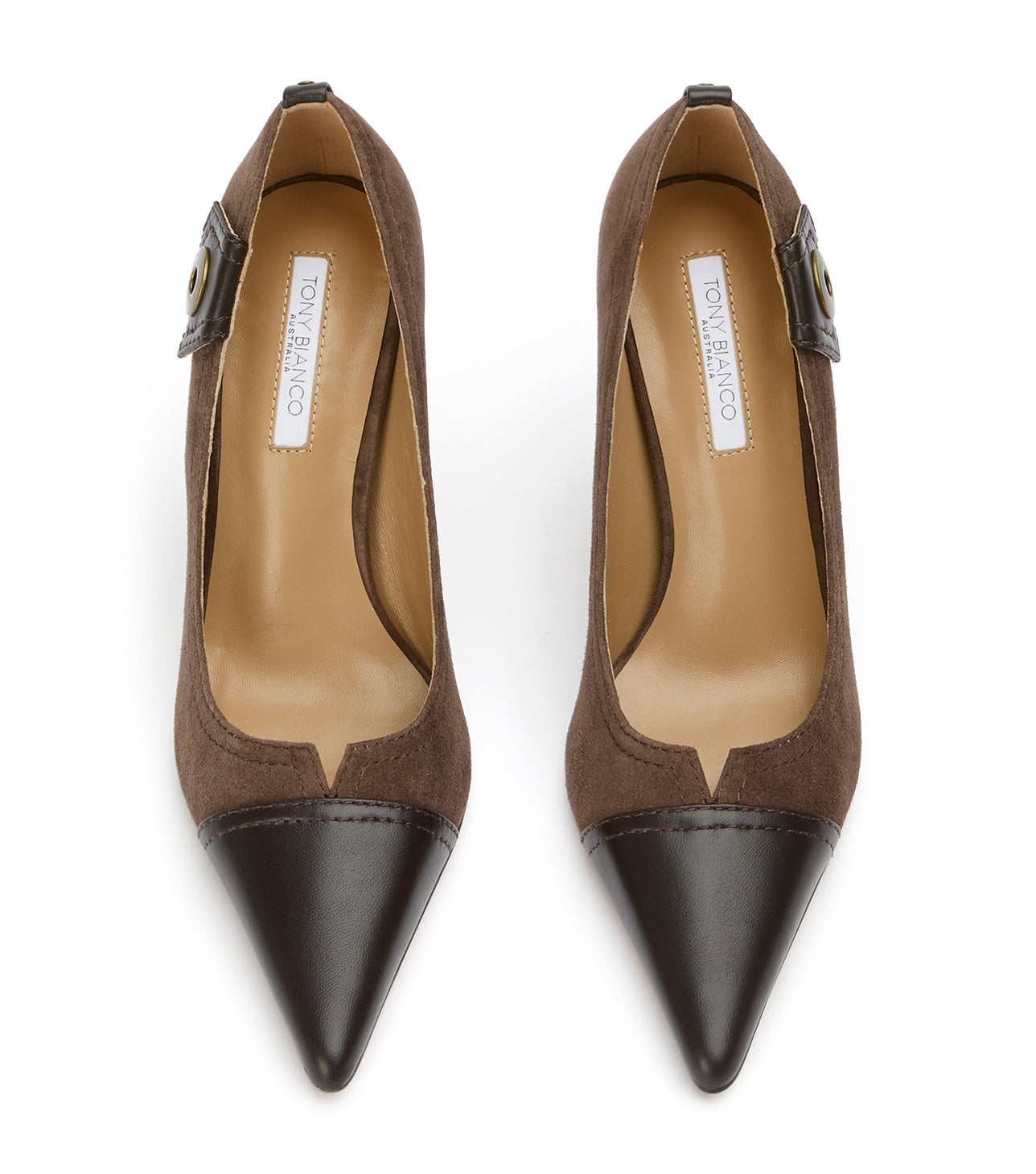New Arrivals Tony Bianco Nessa Espresso Suede/Choc