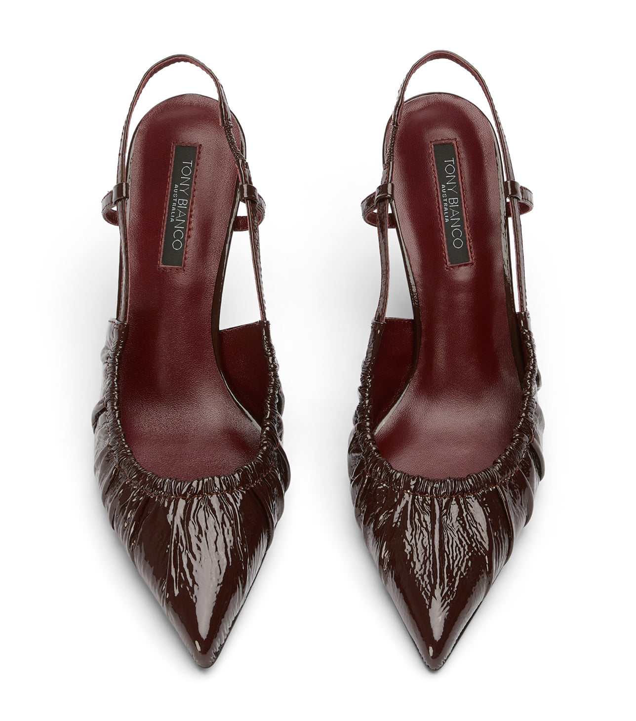 New Arrivals Tony Bianco Presh Vino Nappa Patent