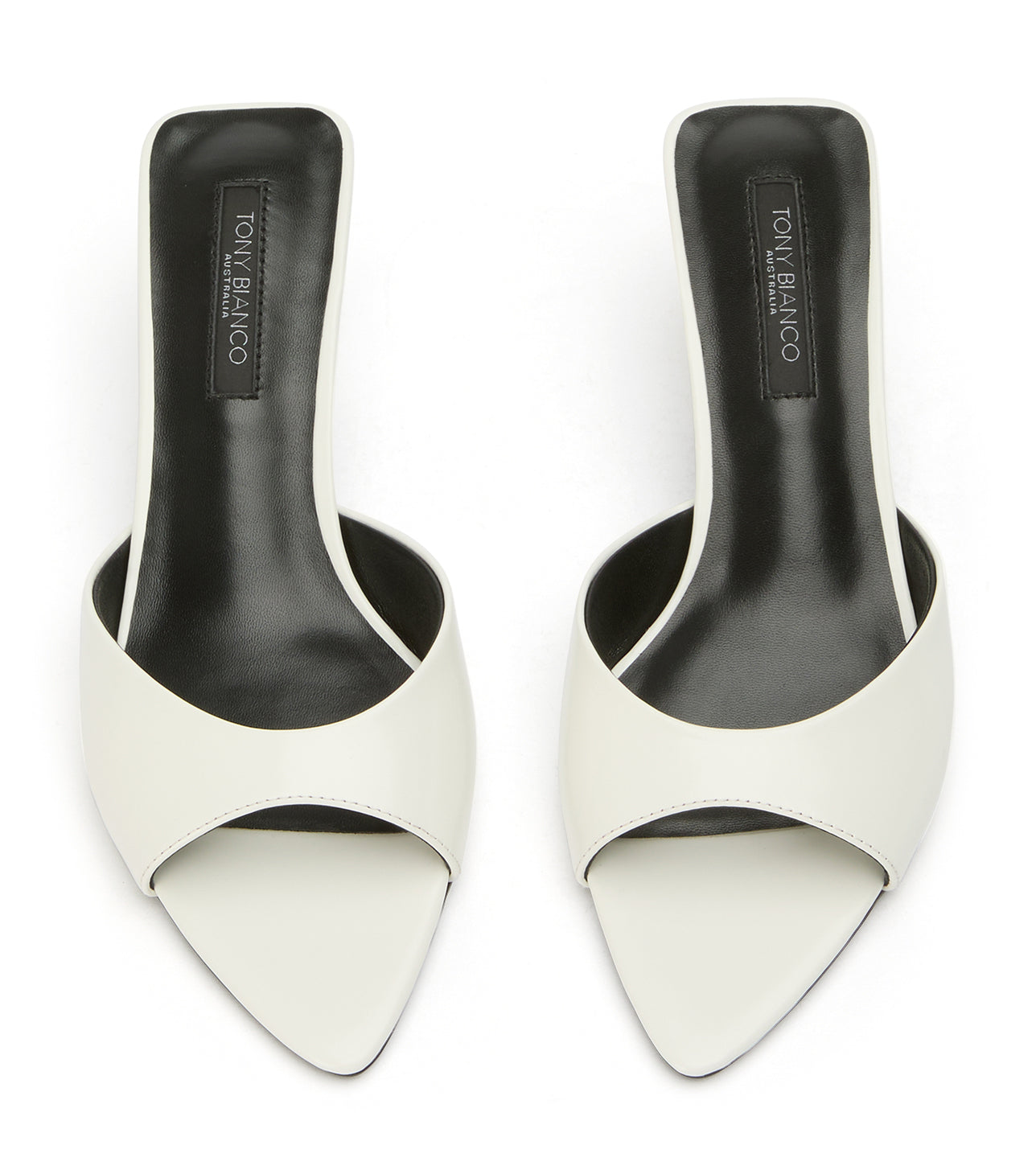 Heels Tony Bianco Fluke White Hi Shine