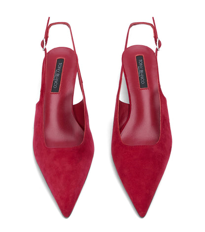 Heels Tony Bianco Crush Scarlet Suede