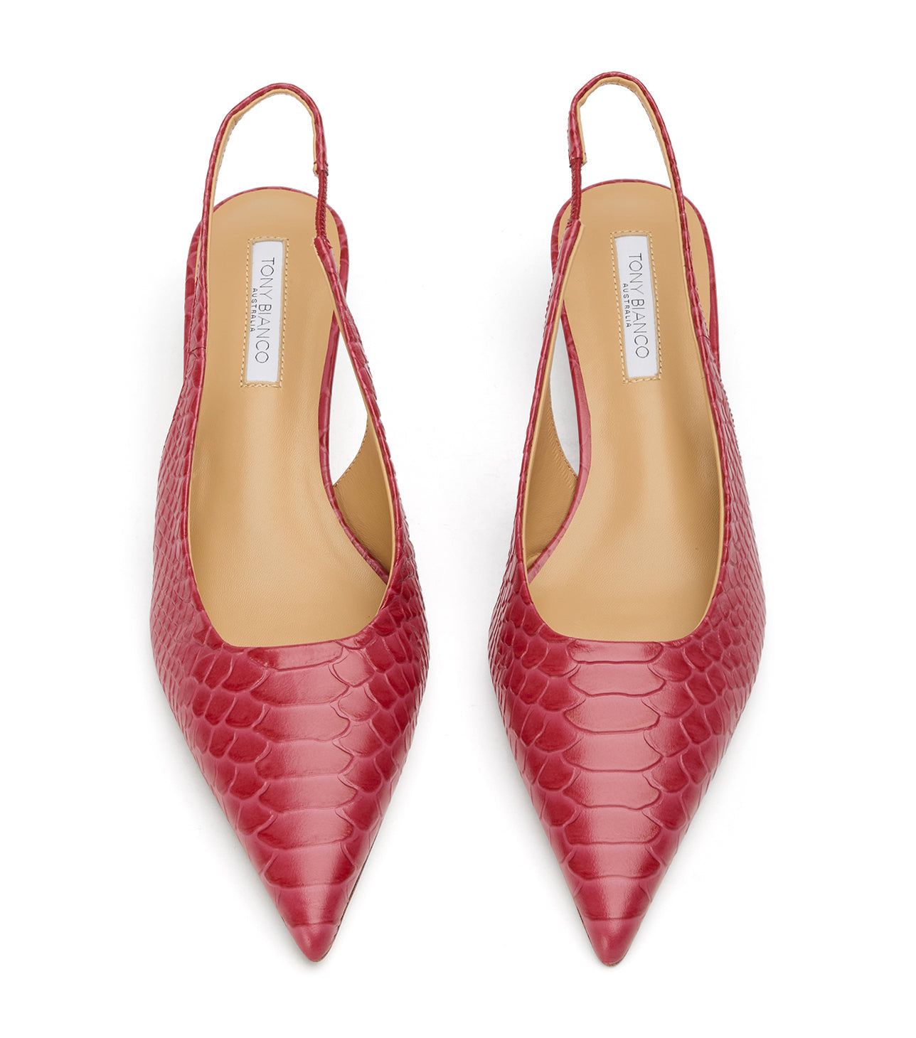 Heels Tony Bianco Catie Scarlet Python