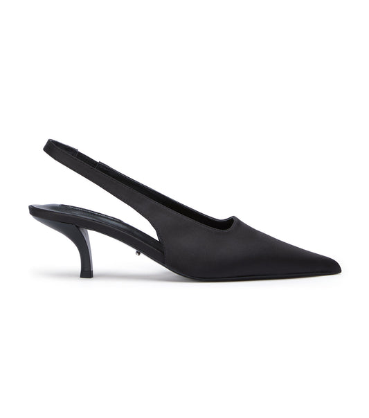 Heels Tony Bianco Jacki Black Satin