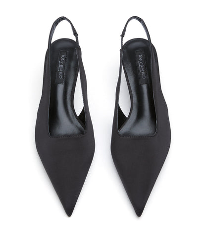Heels Tony Bianco Jacki Black Satin