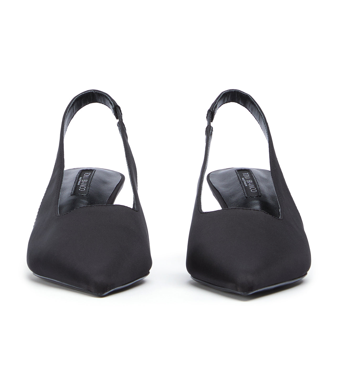 Heels Tony Bianco Jacki Black Satin