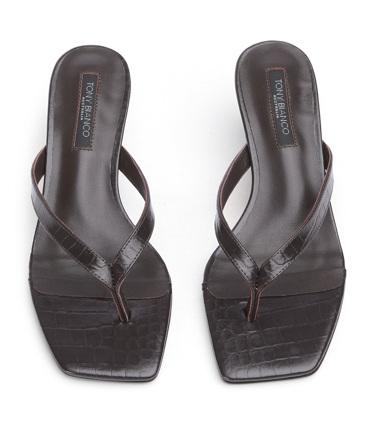 Heels|New Arrivals Tony Bianco Topaz Choc Croc