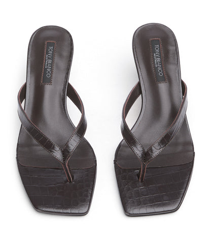 Heels|New Arrivals Tony Bianco Topaz Choc Croc