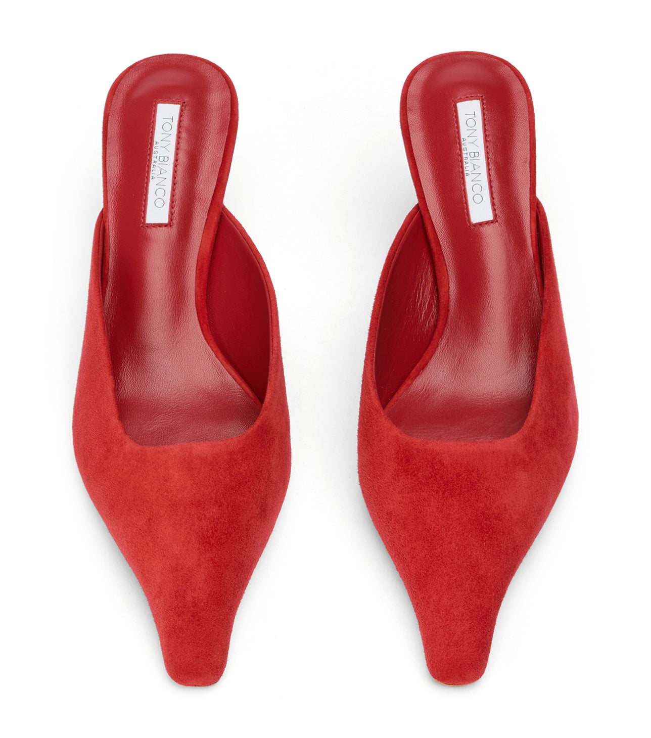 Heels Tony Bianco Juniper Red Suede
