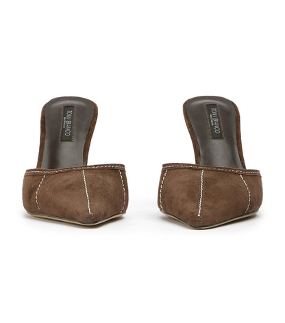 Heels Tony Bianco Sophie Espresso Suede