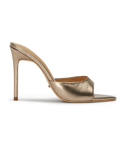 Heels Tony Bianco Malibu Amber Nappa Metallic Heels