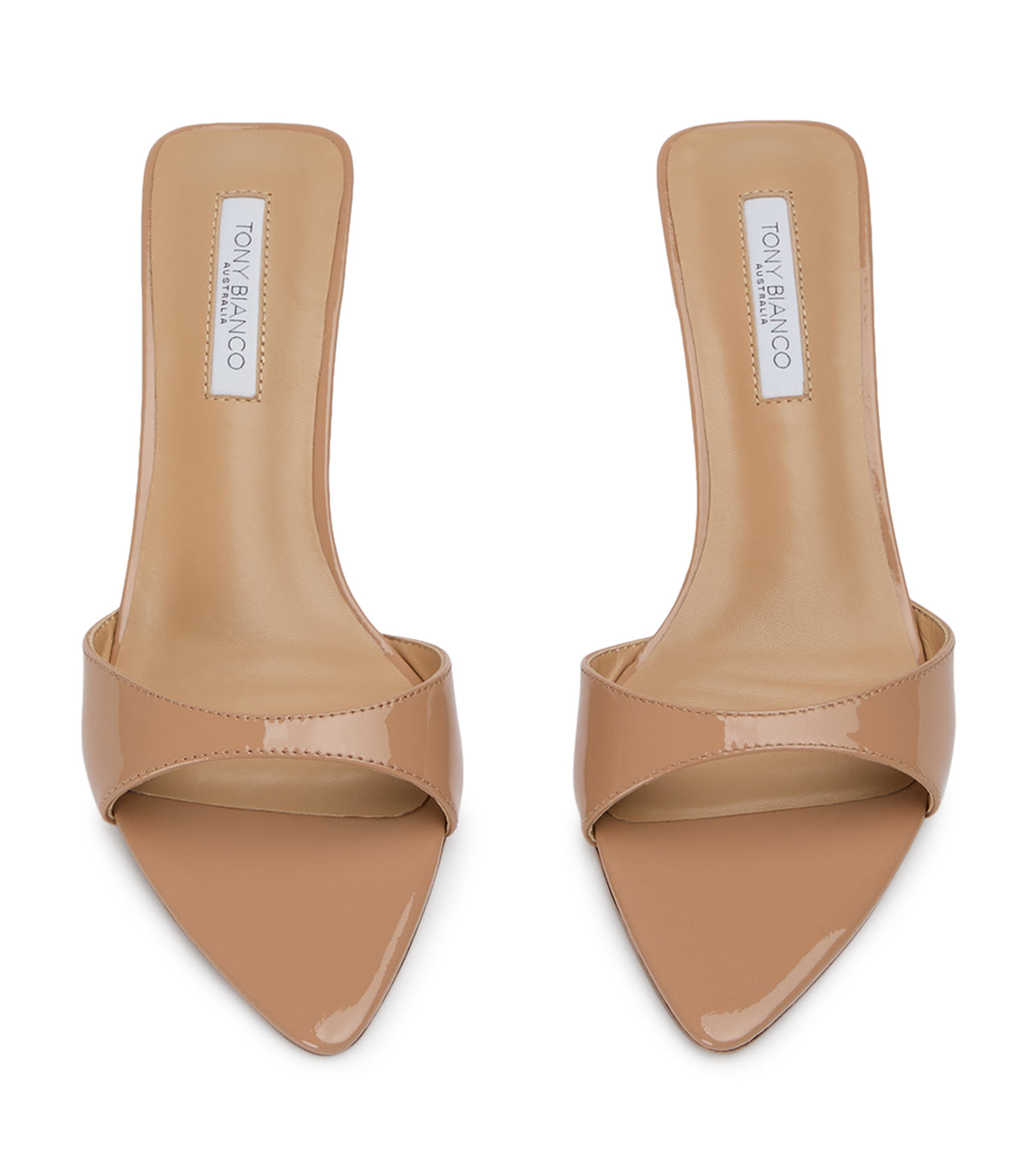 Heels Tony Bianco Fiesta Nude Patent Heels