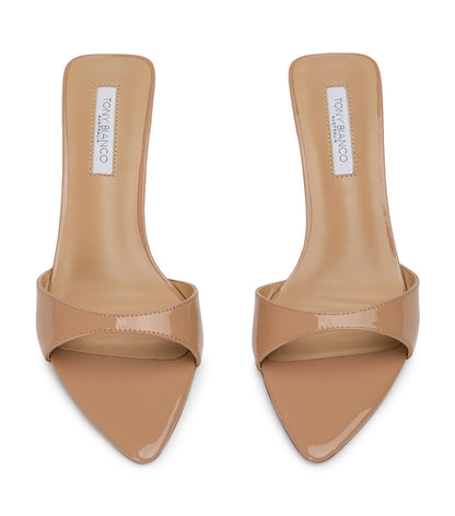 Heels Tony Bianco Fiesta Nude Patent Heels