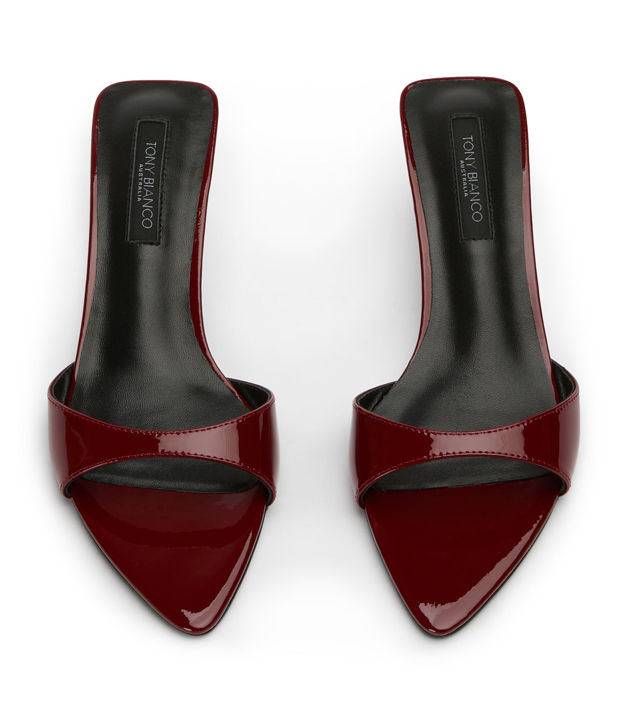 Heels Tony Bianco Fiesta Bordeaux Patent Heels
