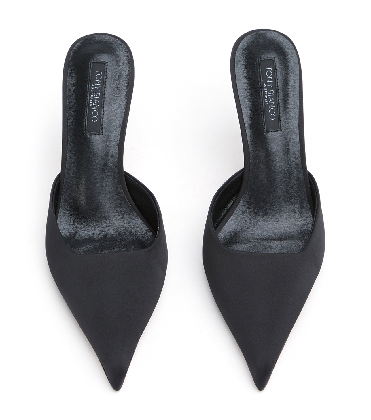 Heels Tony Bianco Cosmic Black Satin