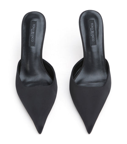 Heels Tony Bianco Cosmic Black Satin