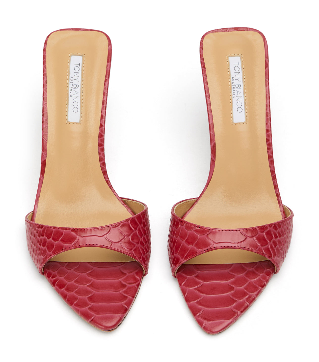 Heels Tony Bianco Hallie Scarlet Python