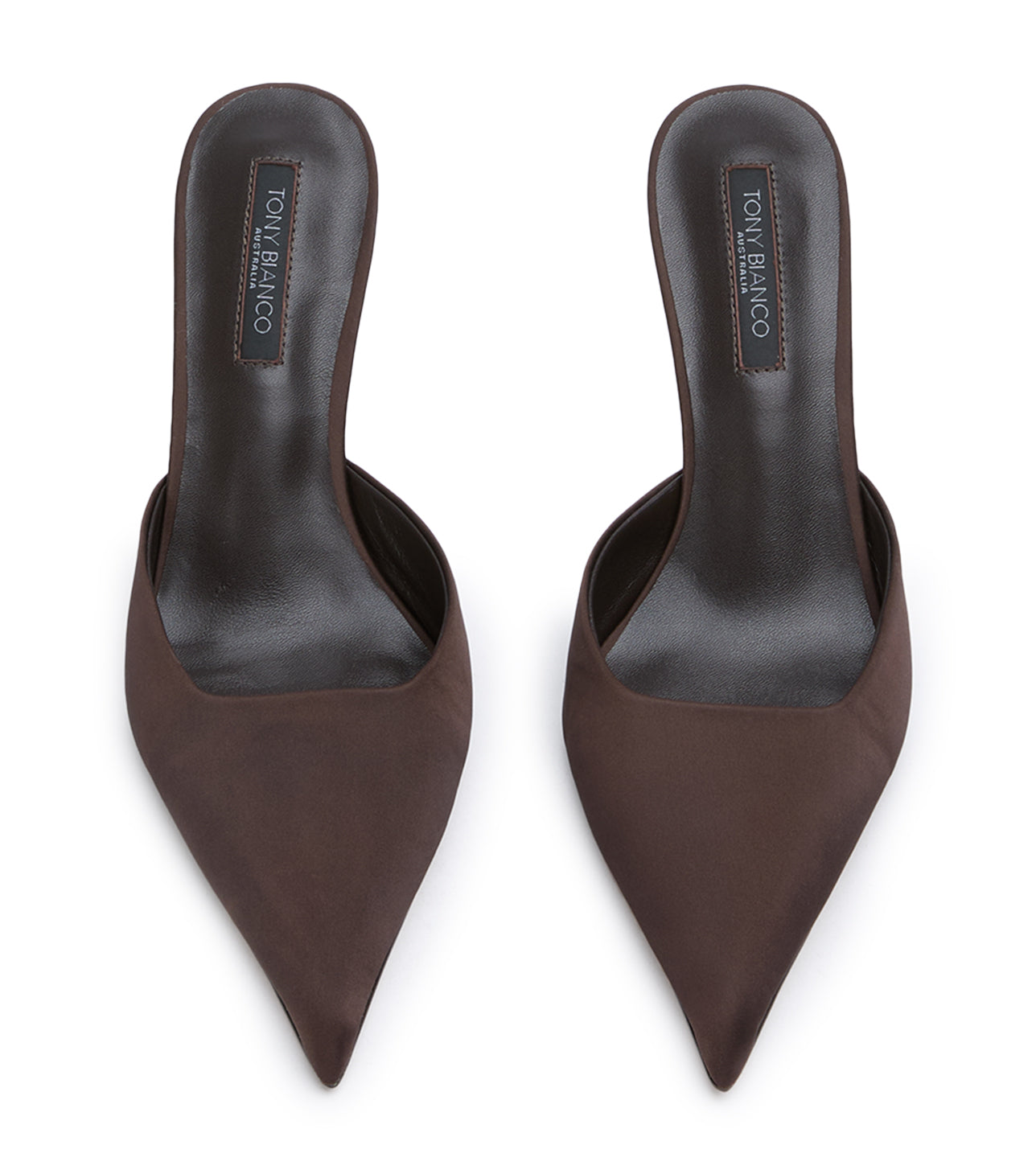 Heels Tony Bianco Cosmic Choc Satin