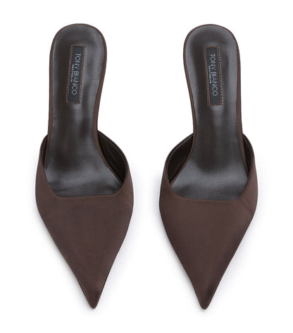 Heels Tony Bianco Cosmic Choc Satin