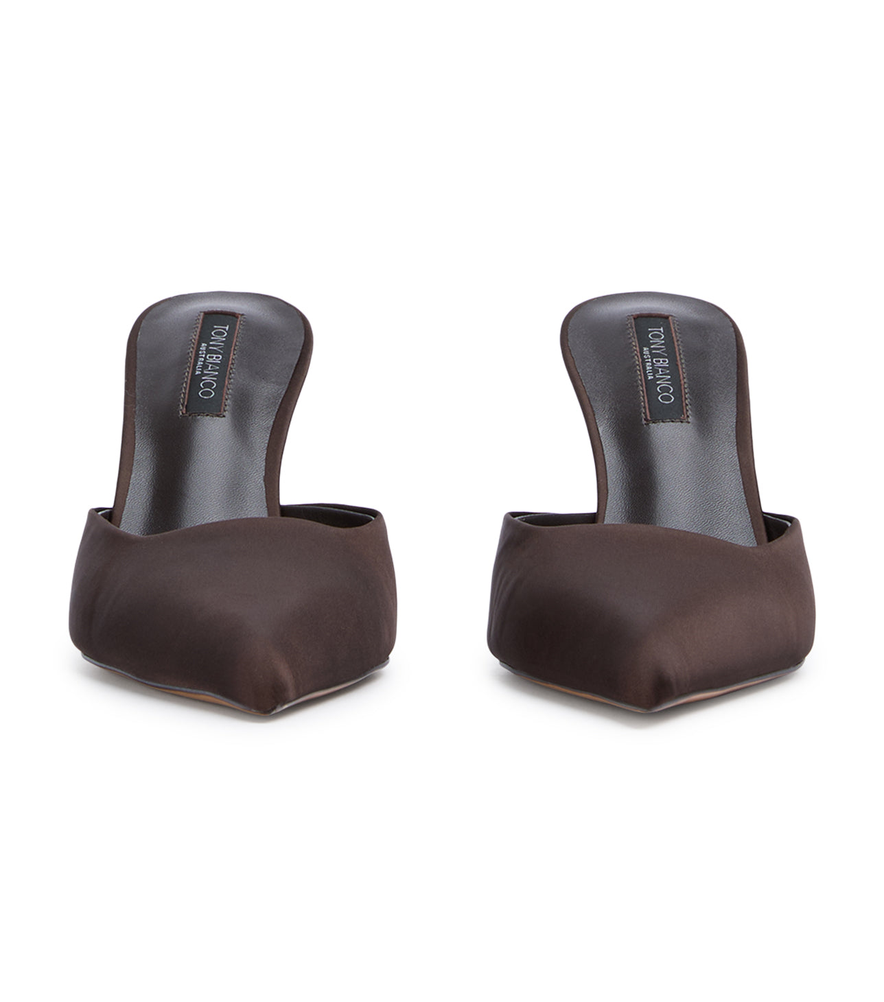Heels Tony Bianco Cosmic Choc Satin