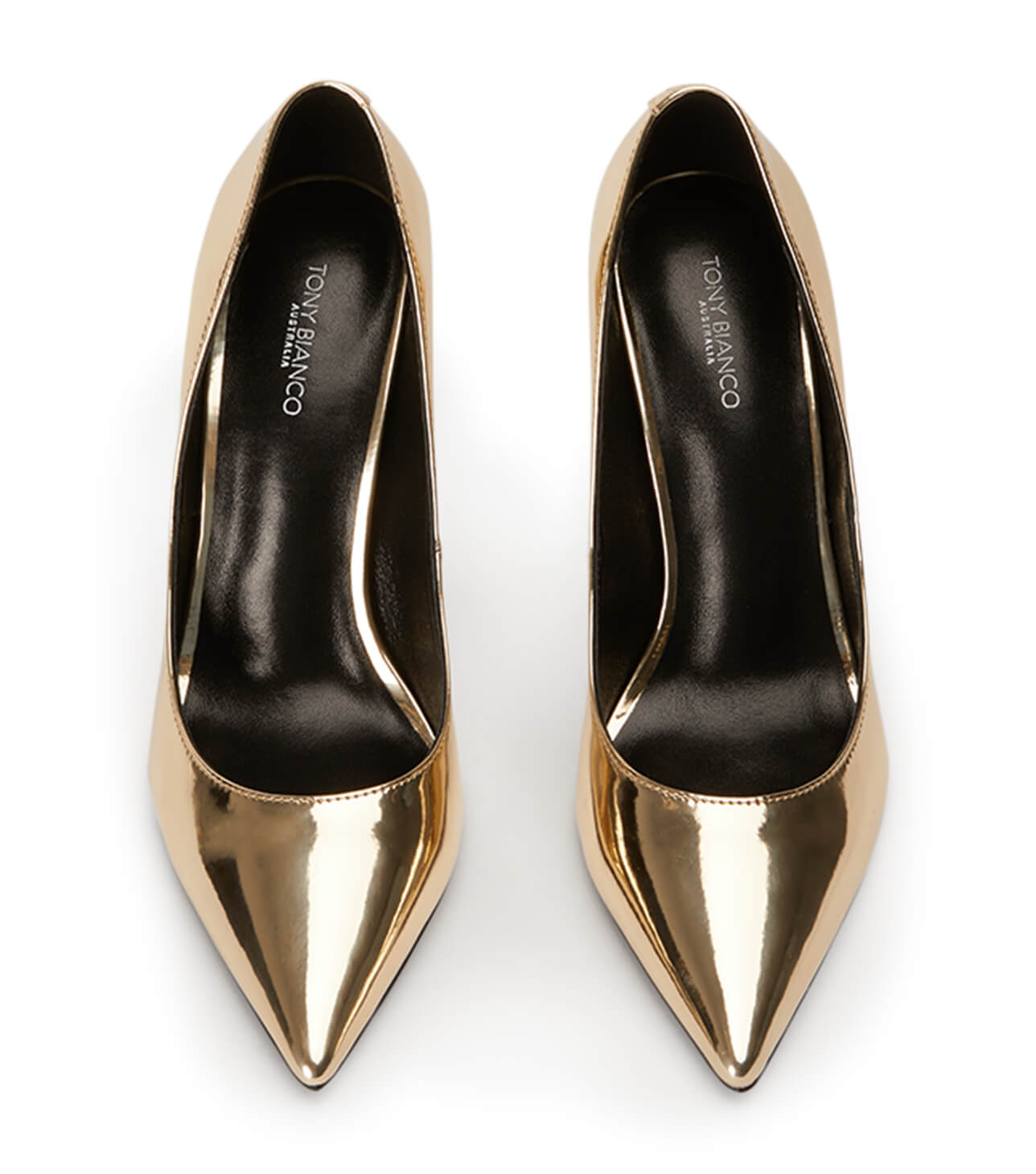 Heels Tony Bianco Anja Gold Shine Heels