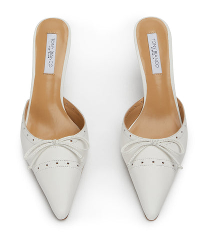 Heels Tony Bianco Scooter White Nappa Heels