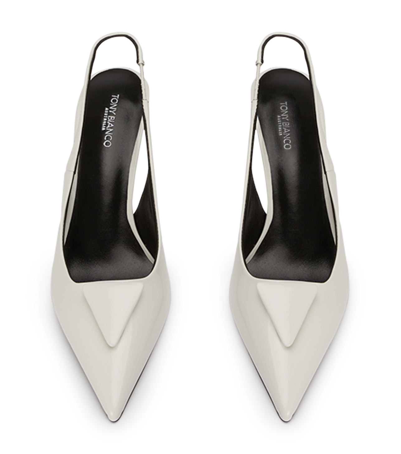 Heels Tony Bianco Bertie White Hi Shine Heels