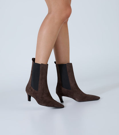 New Arrivals Tony Bianco Eloise Espresso Suede