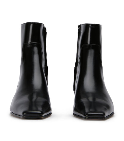 New Arrivals Tony Bianco Rupert Black Hi Shine Ankle Boots