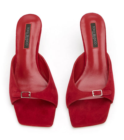 Heels Tony Bianco Rada Scarlet Suede