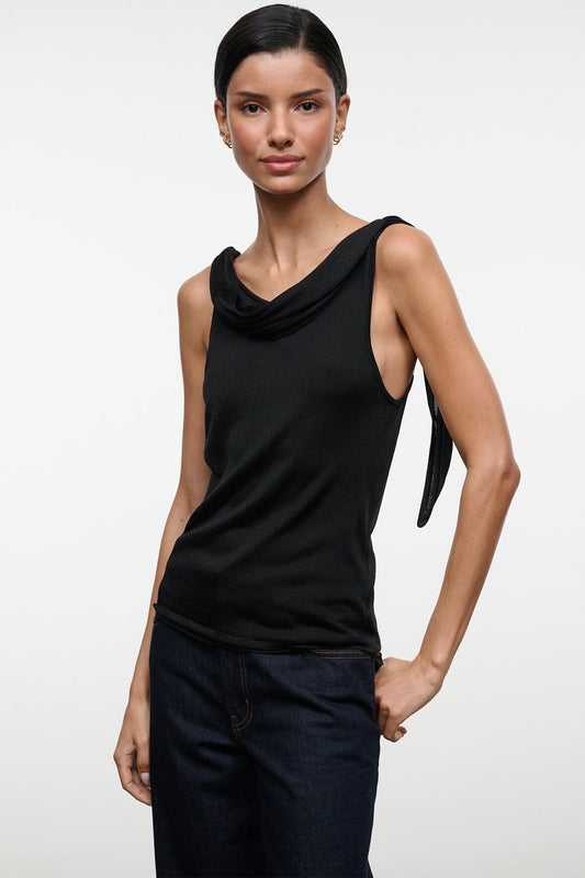 STAUD Liana Top Black