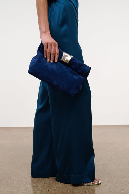 STAUD Cuff Clutch Cobalt