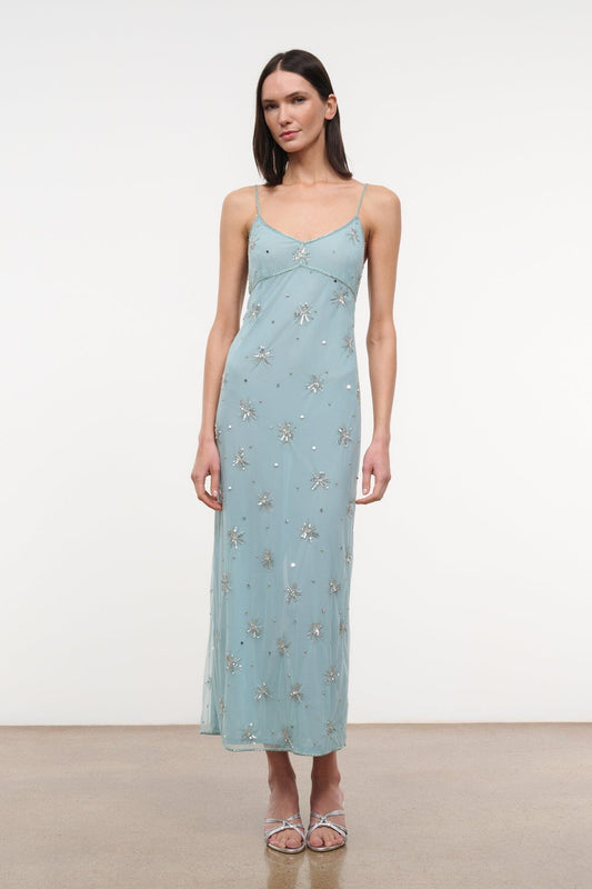 STAUD Azzurra Dress Lakeside