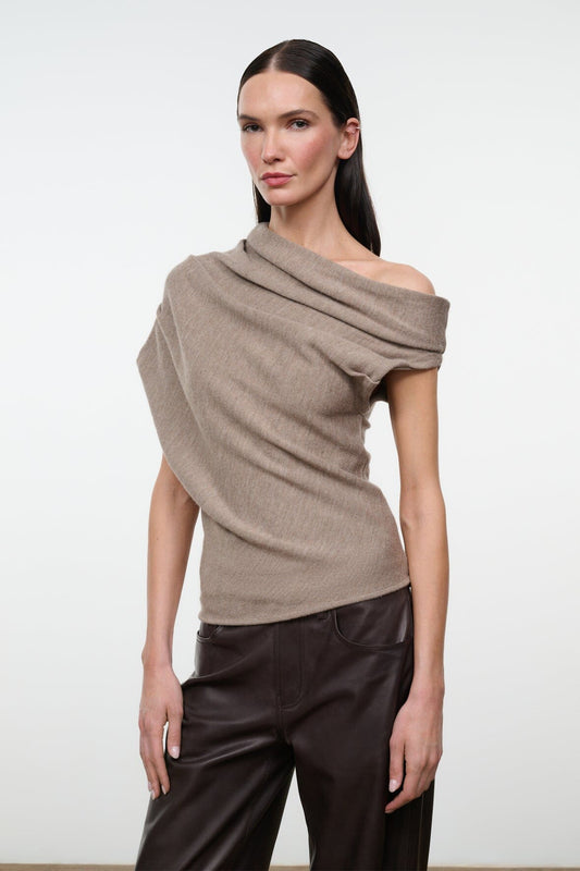 STAUD Mabel Sweater Sesame