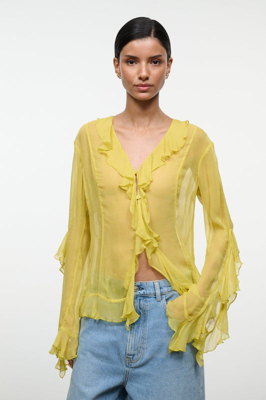 STAUD Kellcy Top Citron